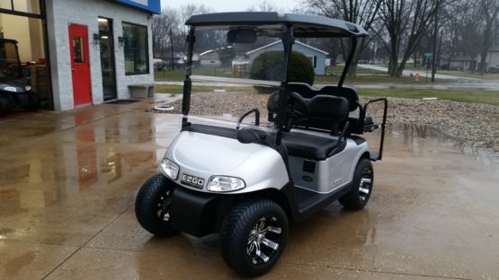 Metalic Silver / Platinum EZ-GO RXV